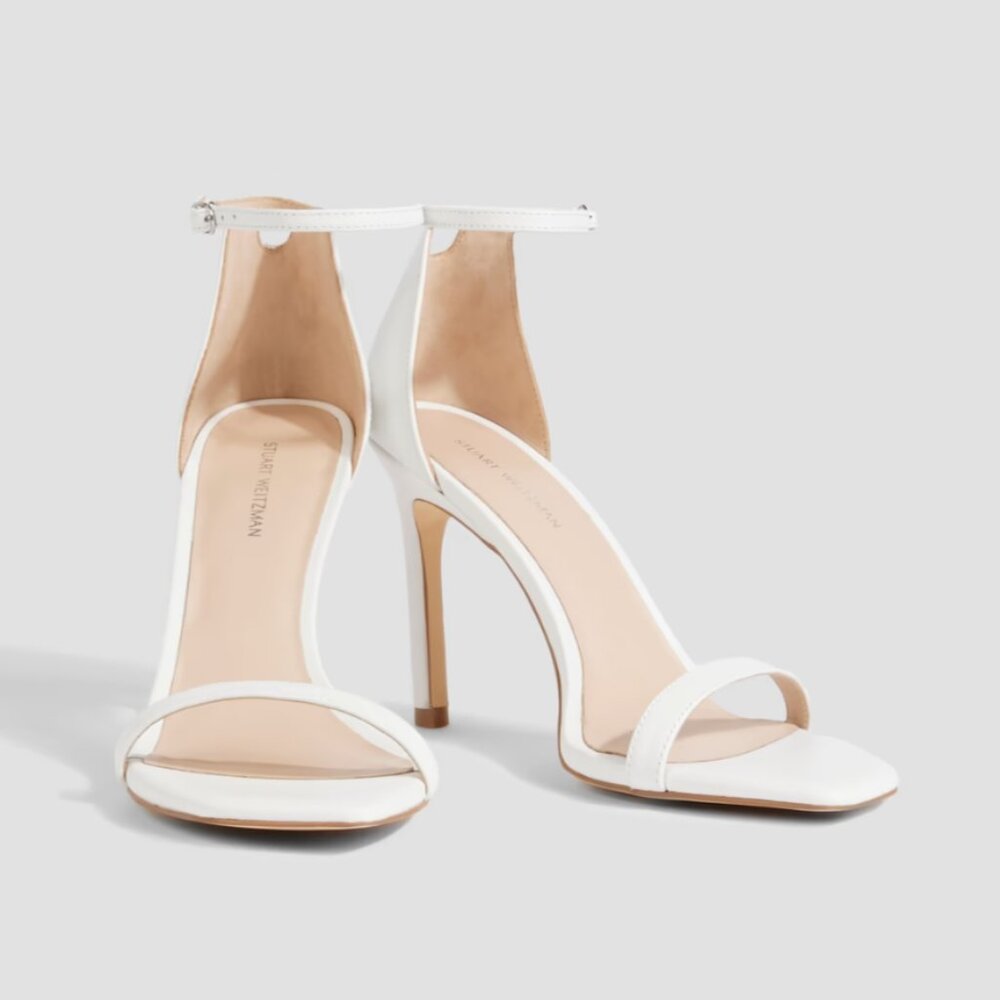 STUART WEITZMAN Amelina 95 leather sandals